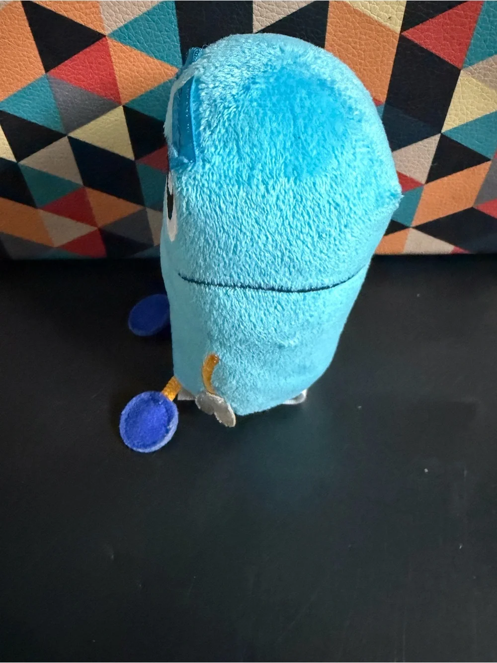 Fisher Price StoryBots Blue talking Bang Plush Mini Stuffed Toy Tested Works